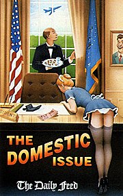 91 Newsreel Cover Art: Whitehousekeeping does so in the Oval Office